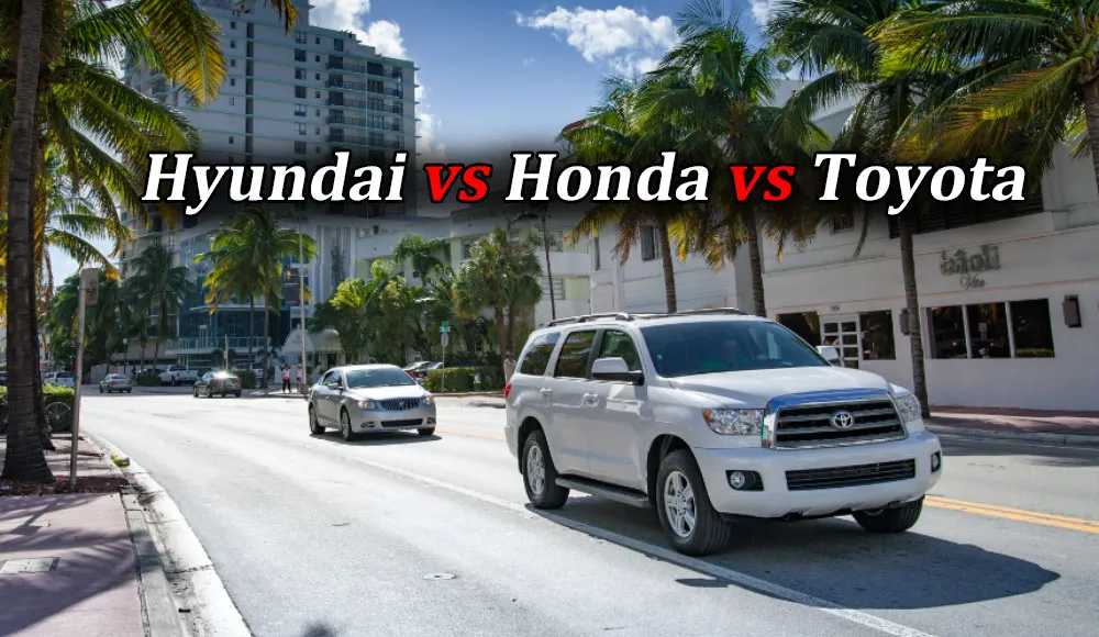 Hyundai vs Honda vs Toyota