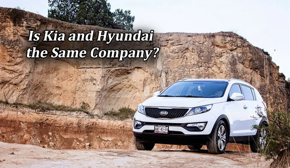 Is Kia and Hyundai the Same Company
